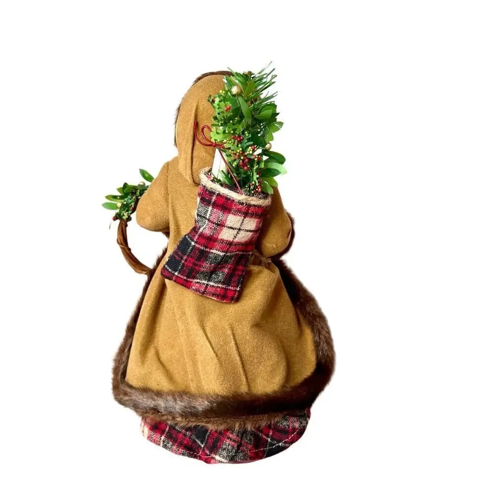 NIB Hallmark Keepsake Father Christmas Santa Table Decor Figurine Joanne Eschric